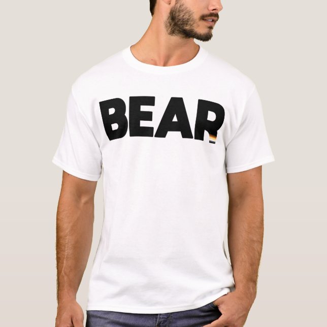 Camiseta bear bandera (Frente)