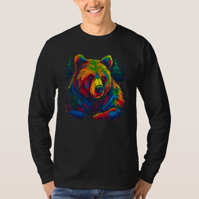 Camiseta Bear Black (Frente)