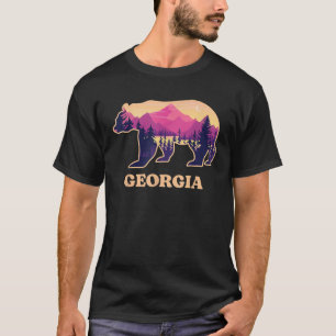 Camiseta Bear Blue Ridge Georgia GA Retraindo Tão