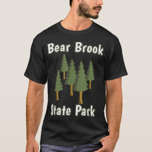 Camiseta Bear Brook State Park New Hampshire Forest Woods C