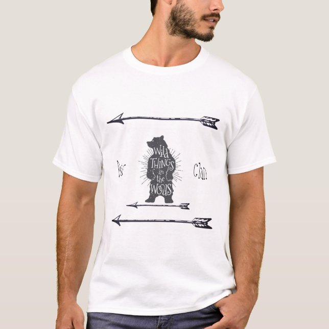 Camiseta Bear Clan Native American (Frente)