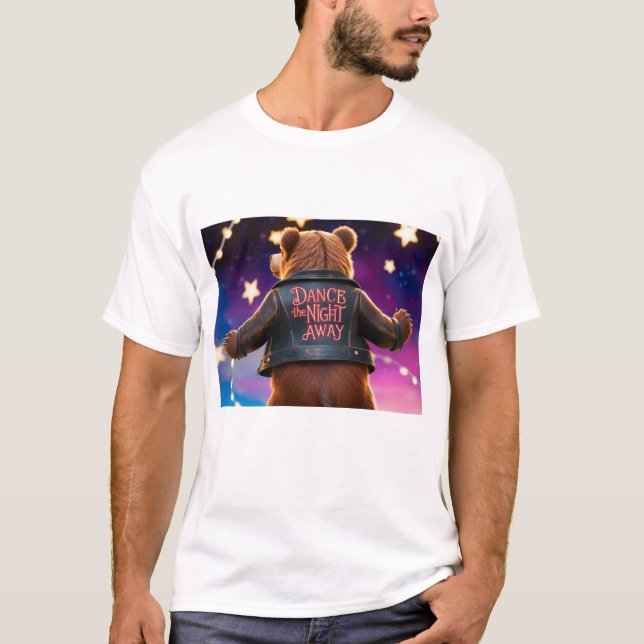 Camiseta Bear Dance a noite fora (Frente)