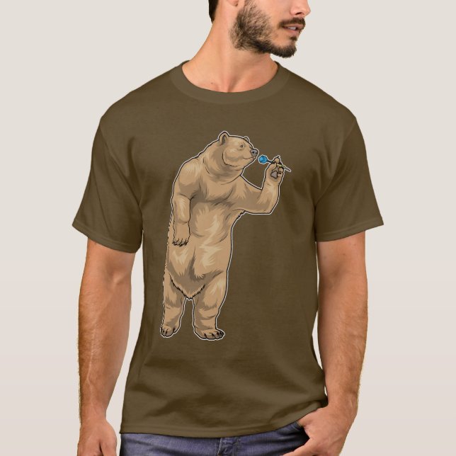 Camiseta Bear Darts Dart (Frente)