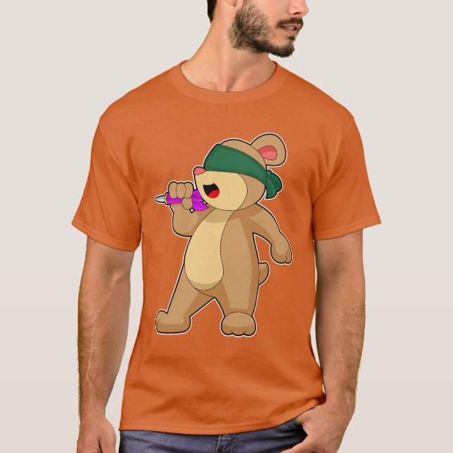 Camiseta Bear Darts Dart (Frente)