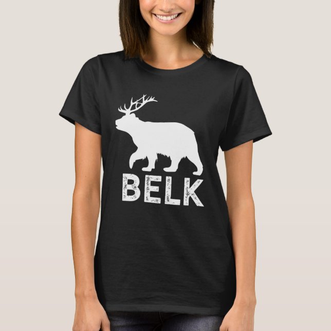 Camiseta Bear Elk Big Game Elk Hunter Shed Antler Elk Hunti (Frente)