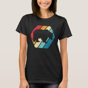 Camiseta Bear Grizzly Animal Willife Retro