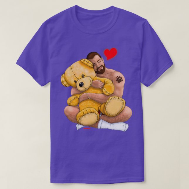 Camiseta Bear Hug (Frente do Design)