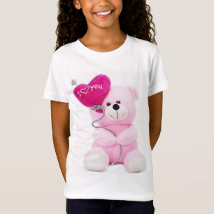 Camiseta "Bear Hugs" O Teddy carrega uma mensagem positiva.