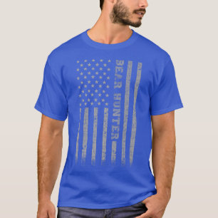 Camiseta Bear Hunter American Flag Premium