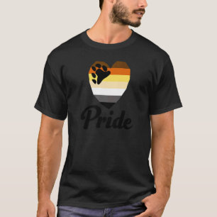 Camiseta Bear Irmandade Orgulho gay Rainbow Word