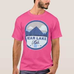Camiseta Bear Lake Utah Montanhas Ut Crachá Caminhando de S