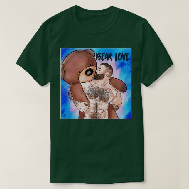 Camiseta Bear Love Classic TSirt (Frente do Design)