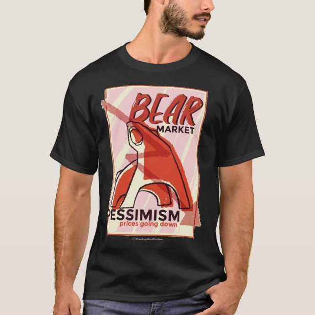 CAMISETA BEAR MARKET PESSIMISM (Frente)