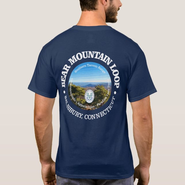 Camiseta Bear Mountain Loop (rd) (Verso)