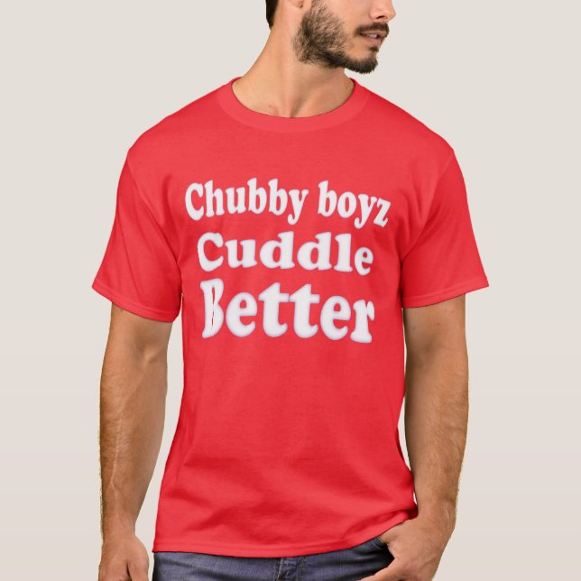 Camiseta Bear Pride Chubby Boyz Cuddle Melhor (Frente)