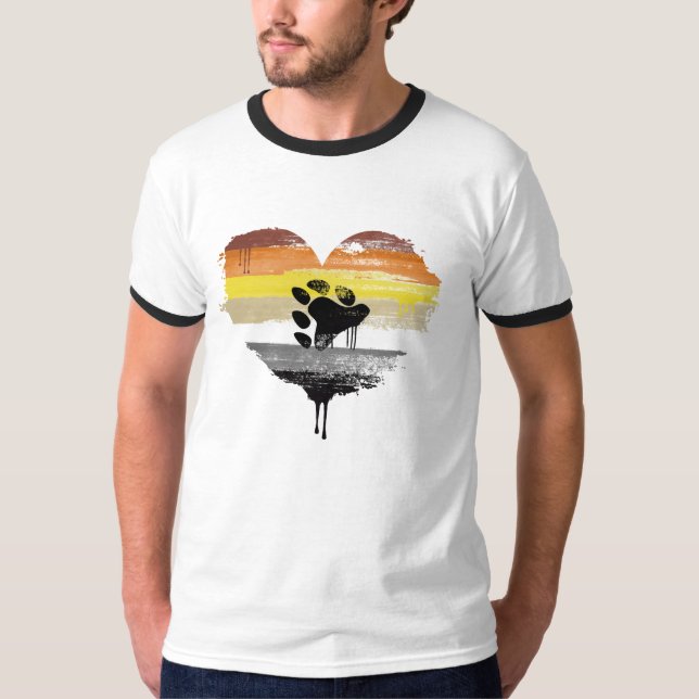 Camiseta Bear Pride Heart (Frente)