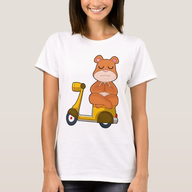 Camiseta Bear Scooter (Frente)