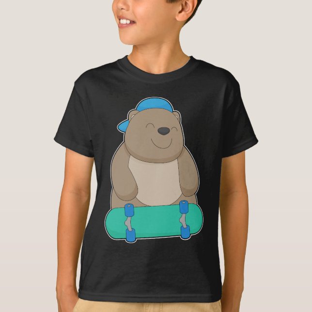 Camiseta Bear Skater (Frente)