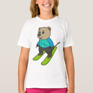 Camiseta Bear Skier Ski