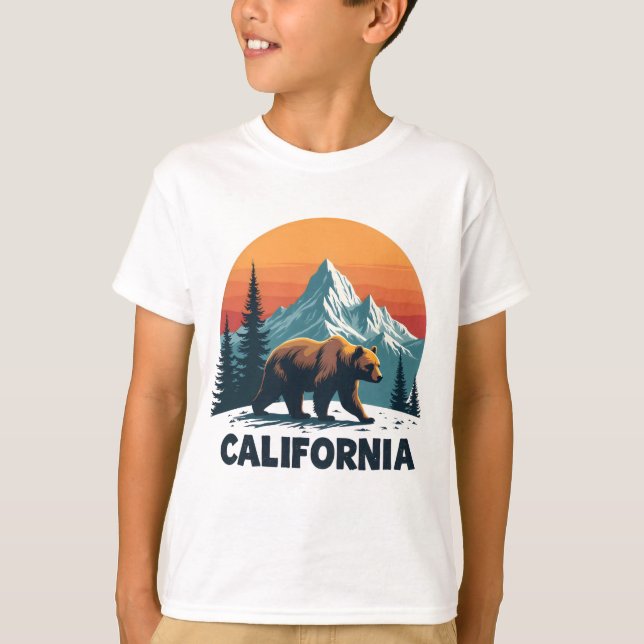 Camiseta Bear Sunset (Frente)