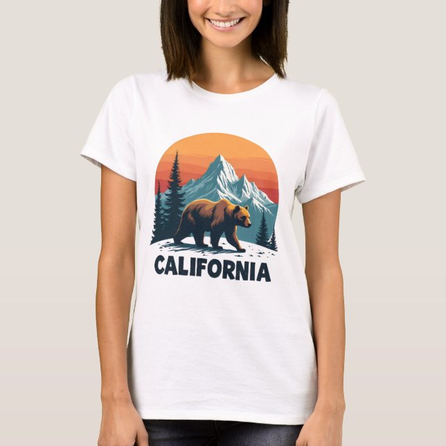 Camiseta Bear Sunset (Frente)