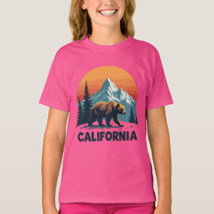 Camiseta Bear Sunset California