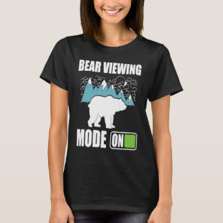 Camiseta Bear Viewing in Zoo National Park or Alaska Cruise