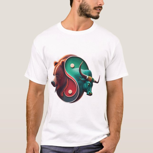 Camiseta Bear vs Bull Trading (Frente)