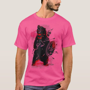 Camiseta Bear Warriorry For Men Women N-Polar 294