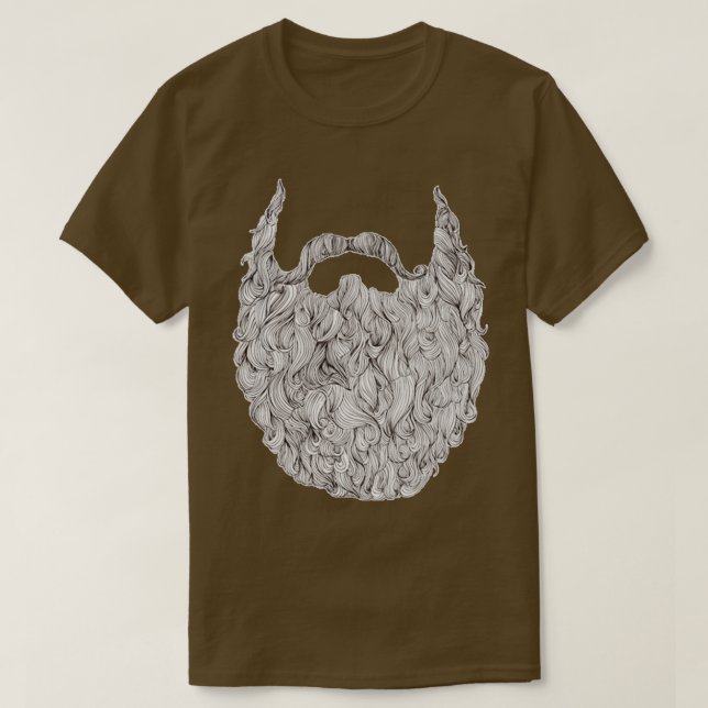 Camiseta Beard Gang Cheio (Frente do Design)