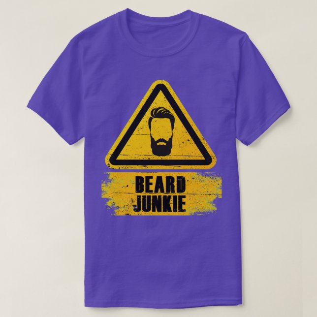 Camiseta Beard Junkie (Frente do Design)