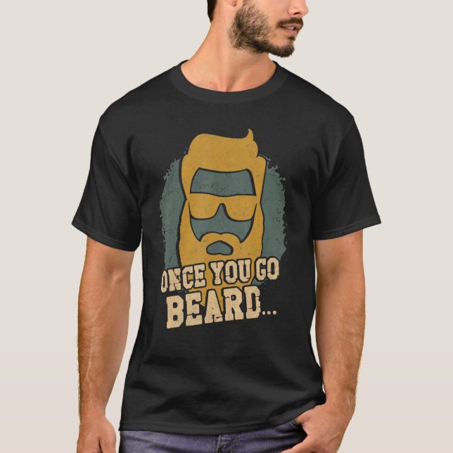 Camiseta Beard Lover Bearded Man assim que você for Beardu2 (Frente)