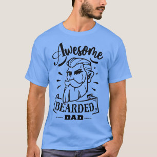 Camiseta Beard Lovers Gift Incrível Beared Pai