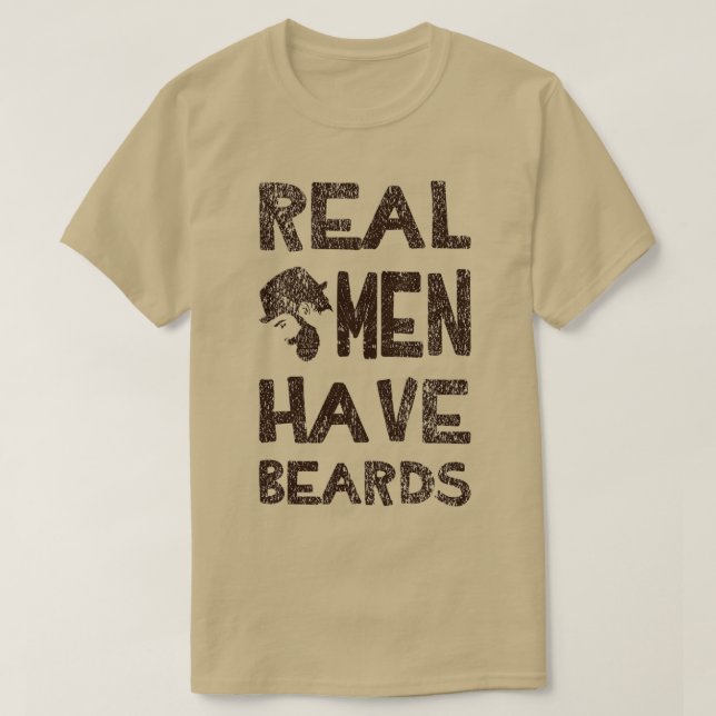 Camiseta Beard Reak homens têm barbarba (Frente do Design)
