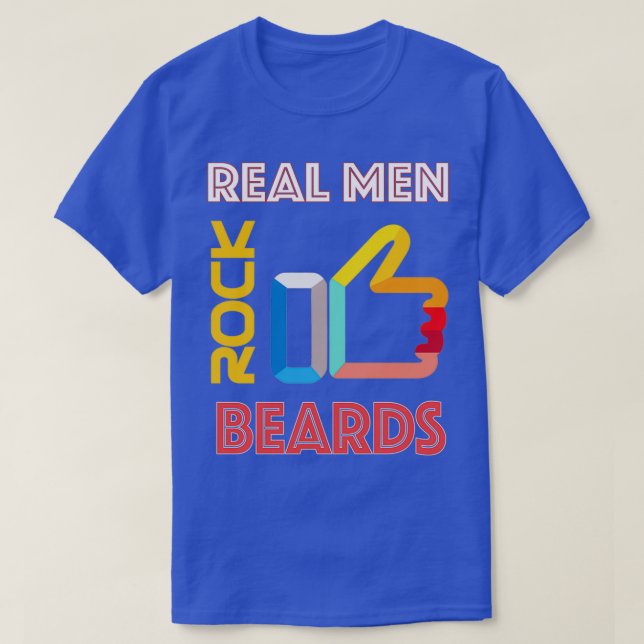 Camiseta Beard Rock 1 (Frente do Design)