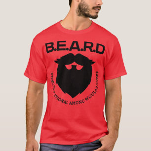 Camiseta BEARD SENDO Excepcional Entre Homens Regulares 7