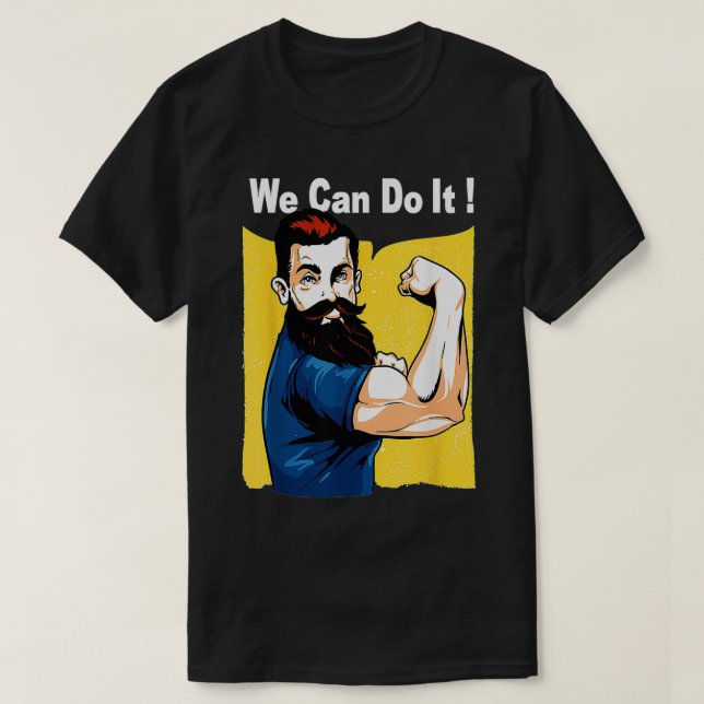 Camiseta Beard Tshirt 2 (Frente do Design)