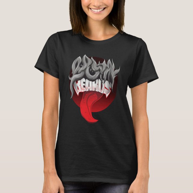 CAMISETA BEARD WIDE CRAZY HAIR BEARD W TONGUE OUT (Frente)