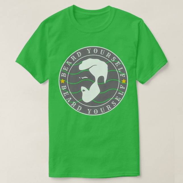 Camiseta Beard Yourself 25 (Frente do Design)