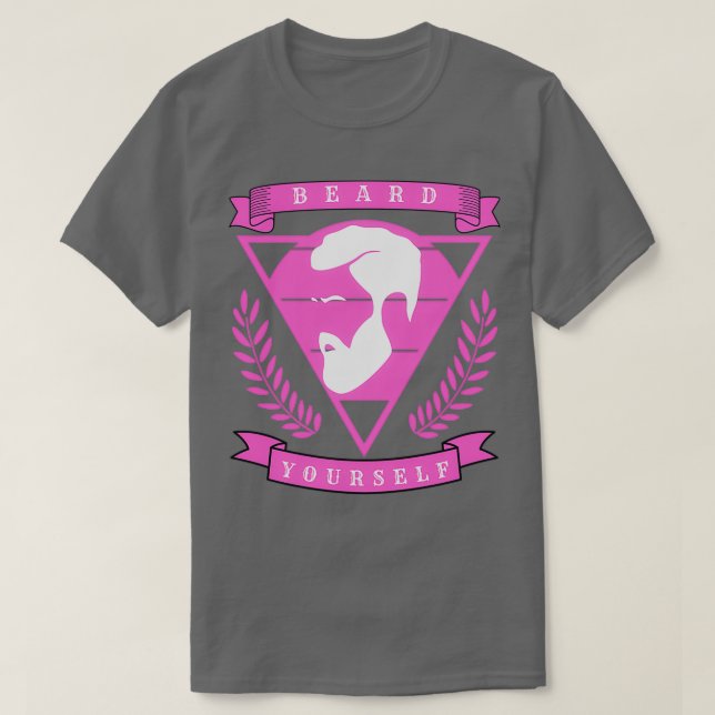 Camiseta Beard Yourself 55 (Frente do Design)