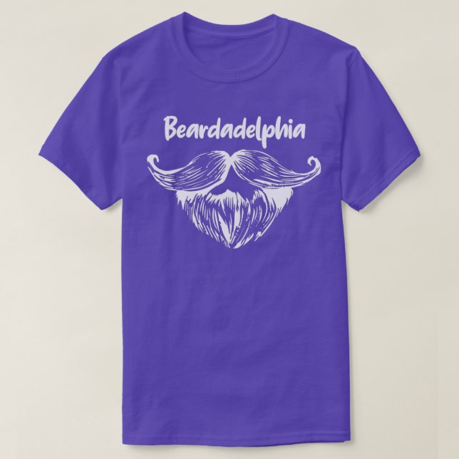 Camiseta beardadelphia Classic TSirt (Frente do Design)