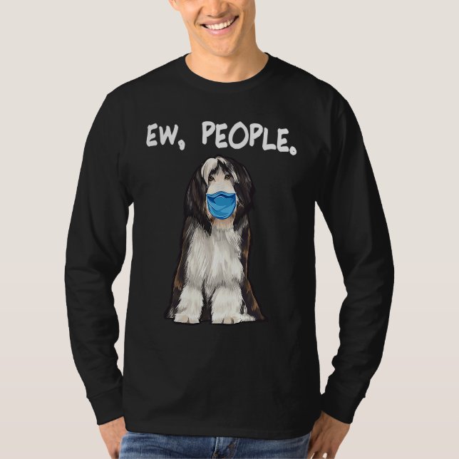 Camiseta Bearded Colley Mask Holder (Frente)