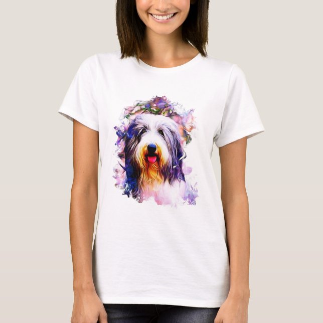 Camiseta Bearded Collie (Frente)