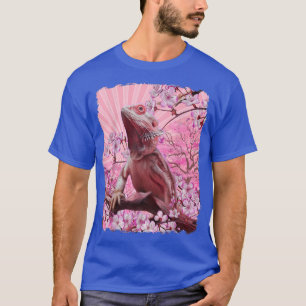 Camiseta Bearded Dragon Aesthetic Pink Sakura Cherry Blosso