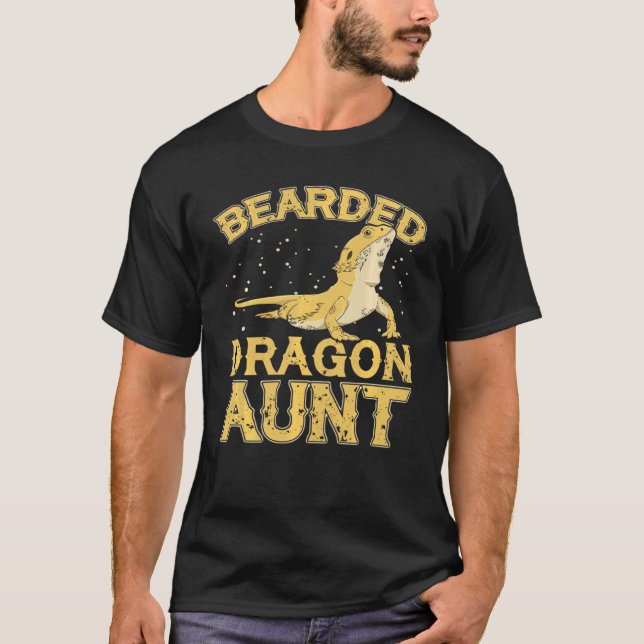 Camiseta Bearded Dragon Bearded Dragon Aunt (Frente)