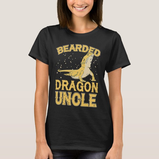 Camiseta Bearded Dragon  Bearded Dragon Uncle (Frente)