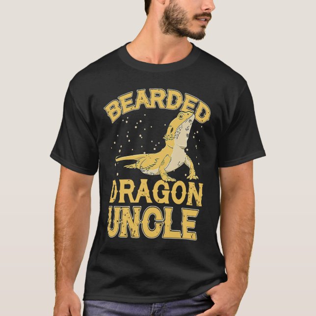 Camiseta Bearded Dragon  Bearded Dragon Uncle (Frente)
