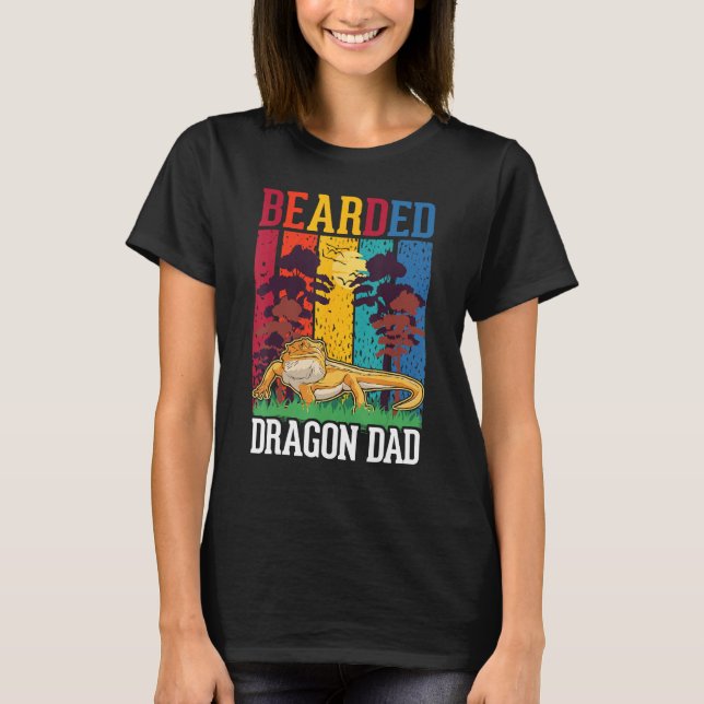 Camiseta Bearded Dragon Dad (Frente)