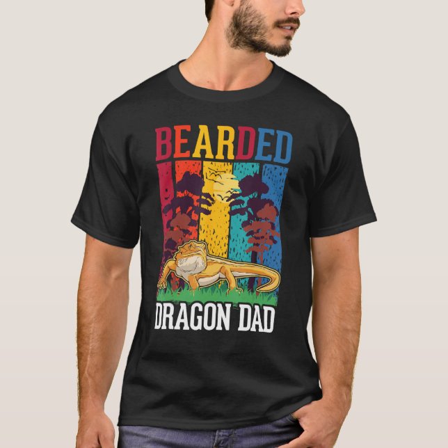 Camiseta Bearded Dragon Dad (Frente)