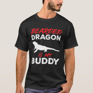 Camiseta Bearded Dragon Is My Buddy Beardie Lizard Reptile 